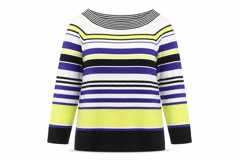 Womens UK Size 14 M&Co Multicoloured Pullover Jumper