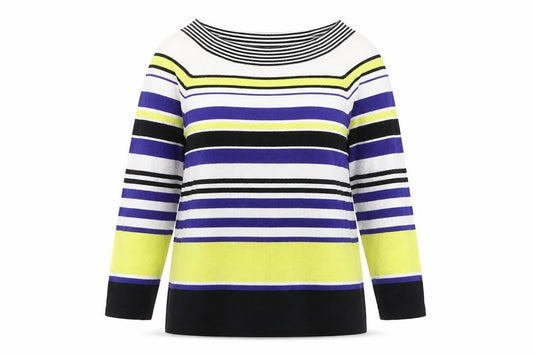 Womens UK Size 14 M&Co Multicoloured Pullover Jumper