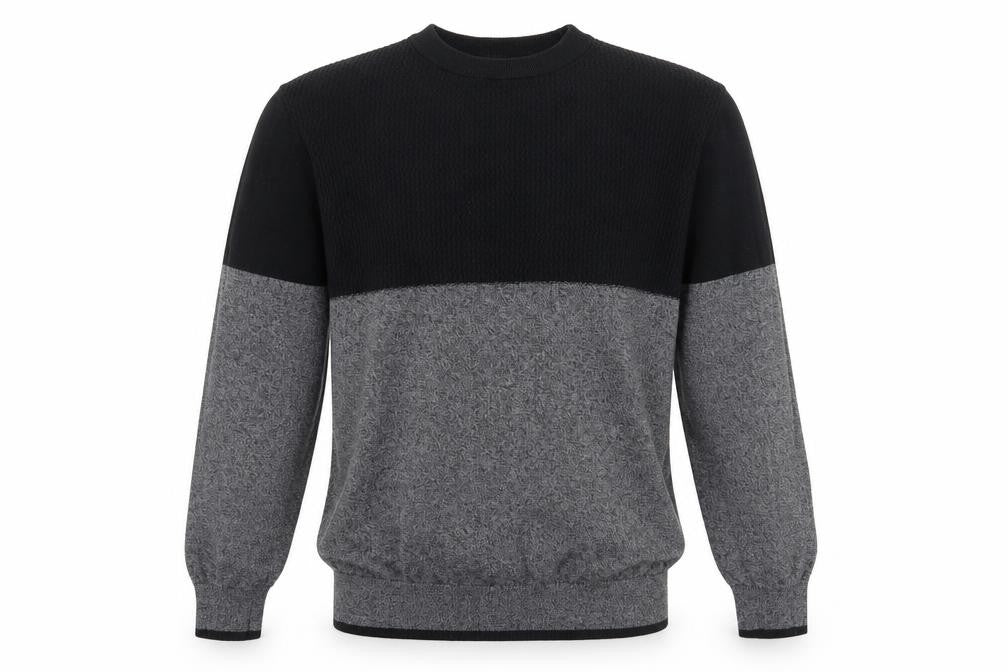 Mens UK Size L Burton Grey Pullover Jumper