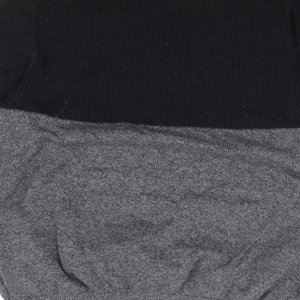 Burton Mens Grey Crew Neck  Cotton Pullover Jumper Size L