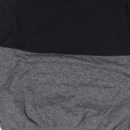 Burton Mens Grey Crew Neck  Cotton Pullover Jumper Size L