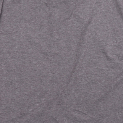 Womens UK Size M Dunnes Stores Grey Basic T-Shirt