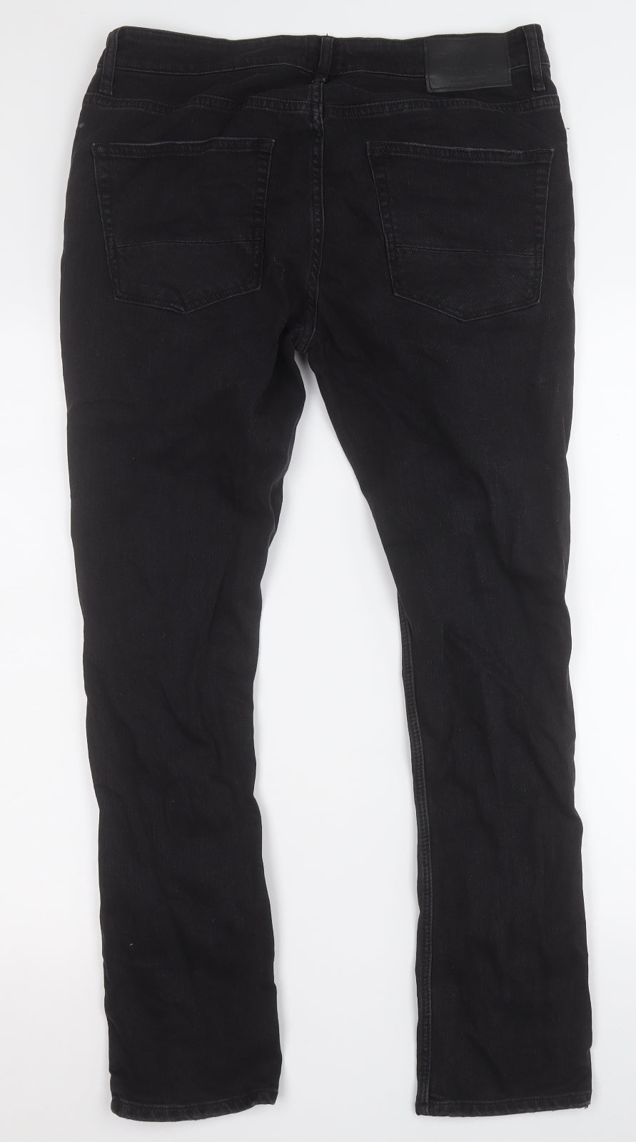 River Island Womens Black  Cotton Skinny Jeans Size 32 L27 in Regular
