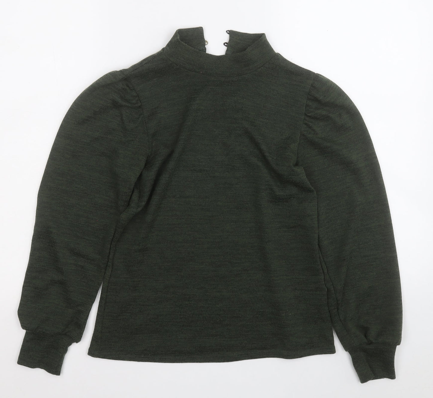 Womens UK Size 8 M&Co Green Pullover Jumper