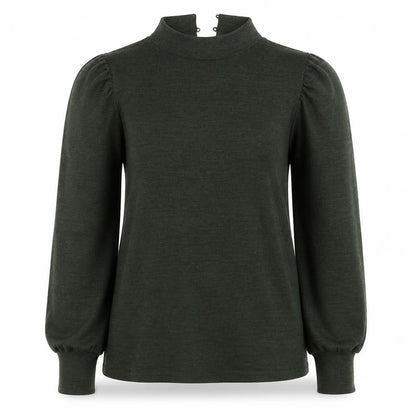 Womens UK Size 8 M&Co Green Pullover Jumper