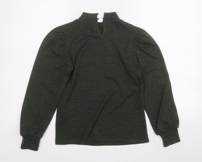 Womens UK Size 8 M&Co Green Pullover Jumper