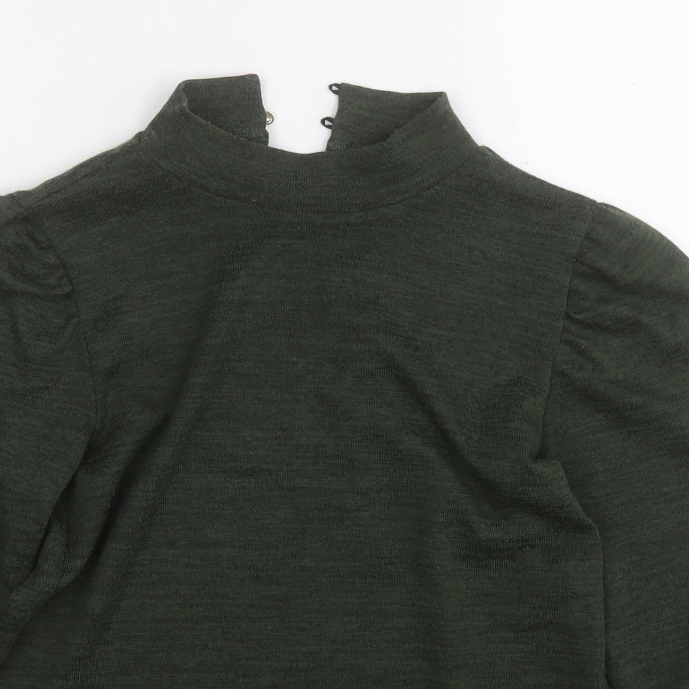 Womens UK Size 8 M&Co Green Pullover Jumper