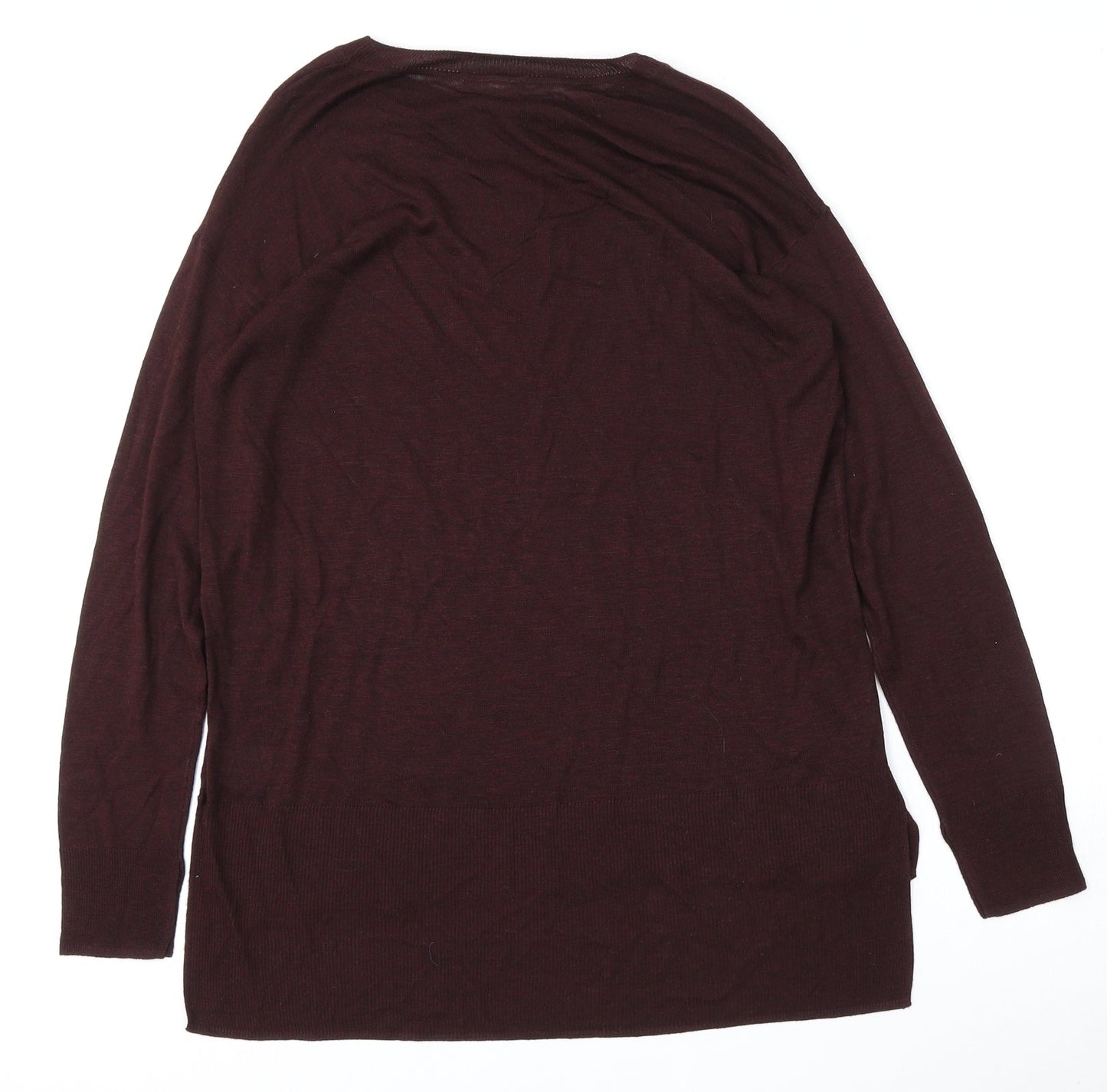 Womens UK Size S H&M Red Pullover Jumper