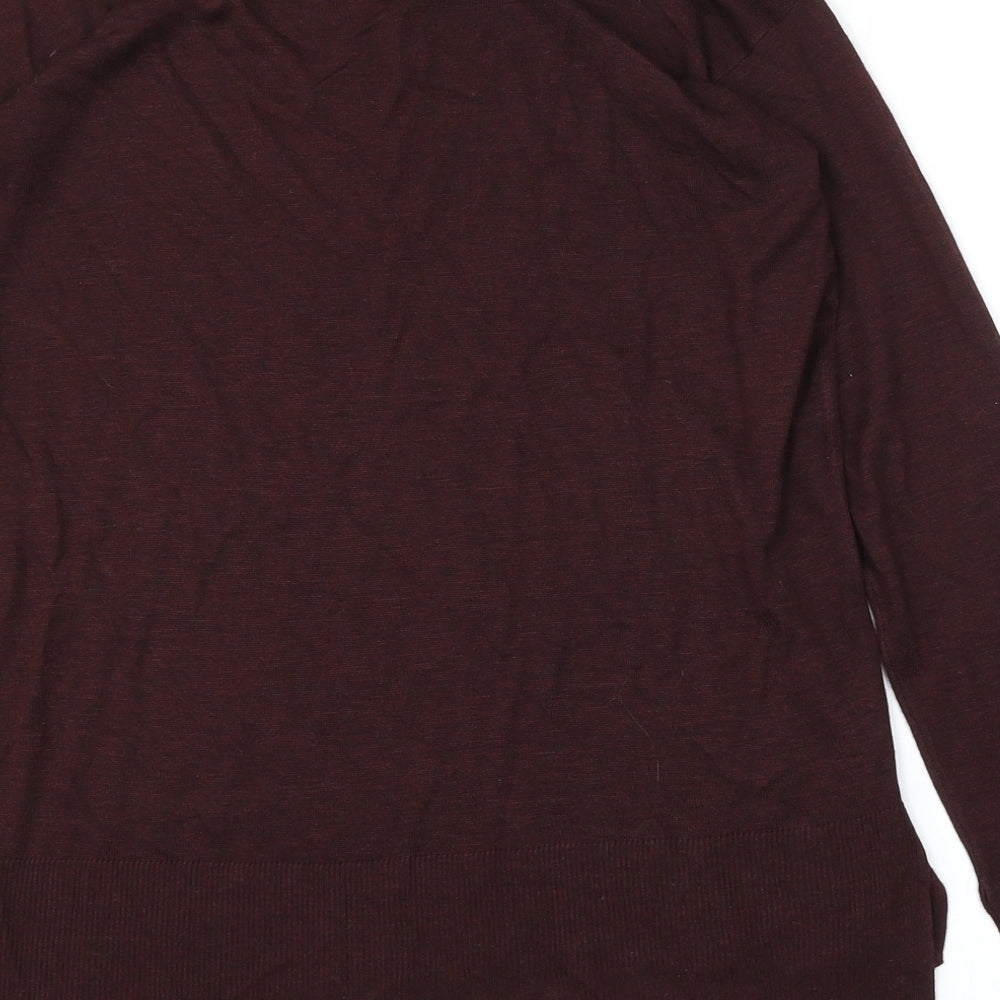 Womens UK Size S H&M Red Pullover Jumper