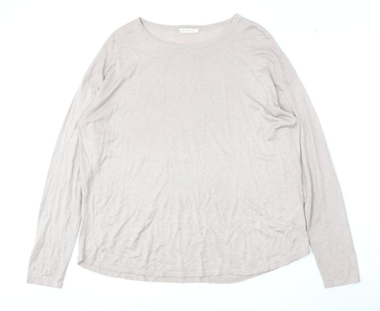 Womens UK Size M H&M Pink Pullover Jumper