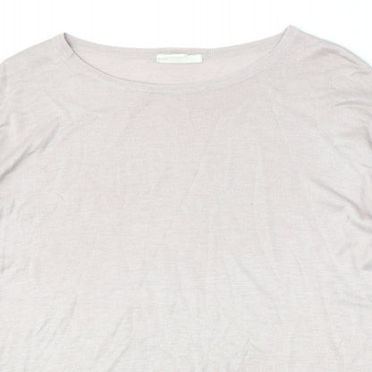 Womens UK Size M H&M Pink Pullover Jumper