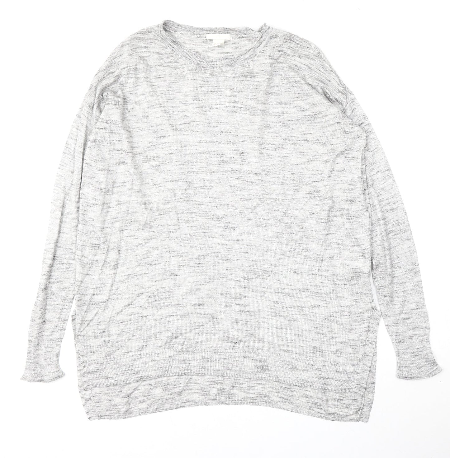 Womens UK Size XS H&M Grey Pullover Jumper