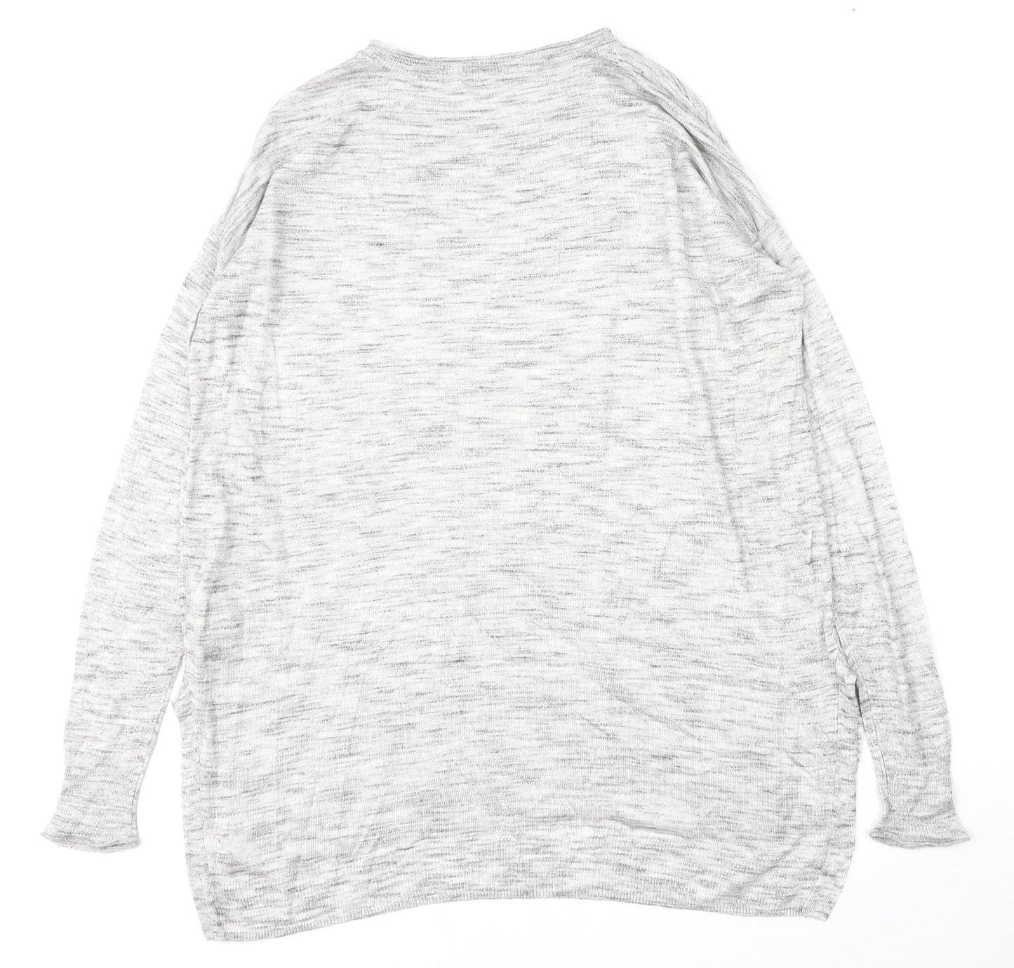 Womens UK Size XS H&M Grey Pullover Jumper