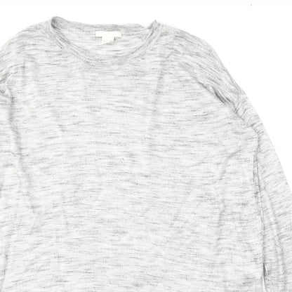 Womens UK Size XS H&M Grey Pullover Jumper
