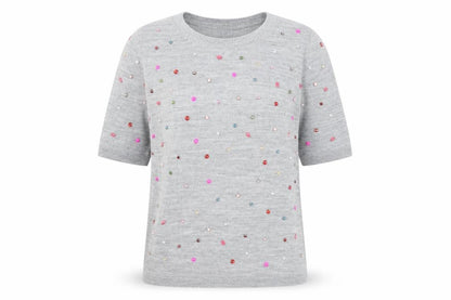 Womens UK Size 8 Marks and Spencer Grey Pullover Jumper