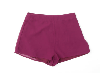 Republic Womens Purple  Polyester Bermuda Shorts Size XS L3 in Regular