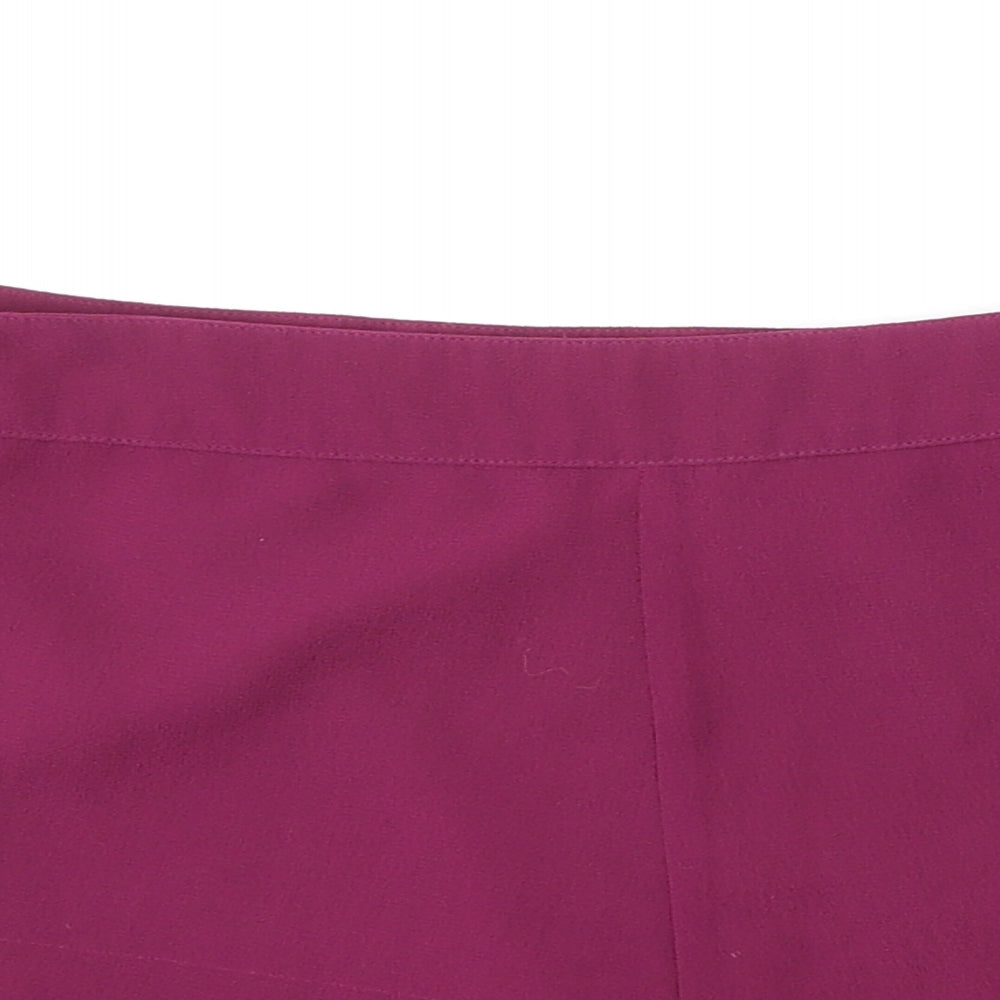 Republic Womens Purple  Polyester Bermuda Shorts Size XS L3 in Regular