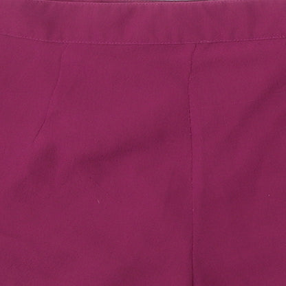 Republic Womens Purple  Polyester Bermuda Shorts Size XS L3 in Regular