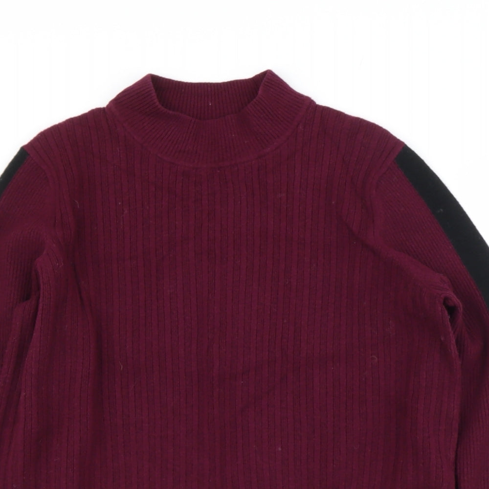 Womens UK Size 18 Marks and Spencer Purple Pullover Jumper
