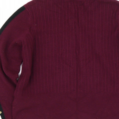 Womens UK Size 18 Marks and Spencer Purple Pullover Jumper