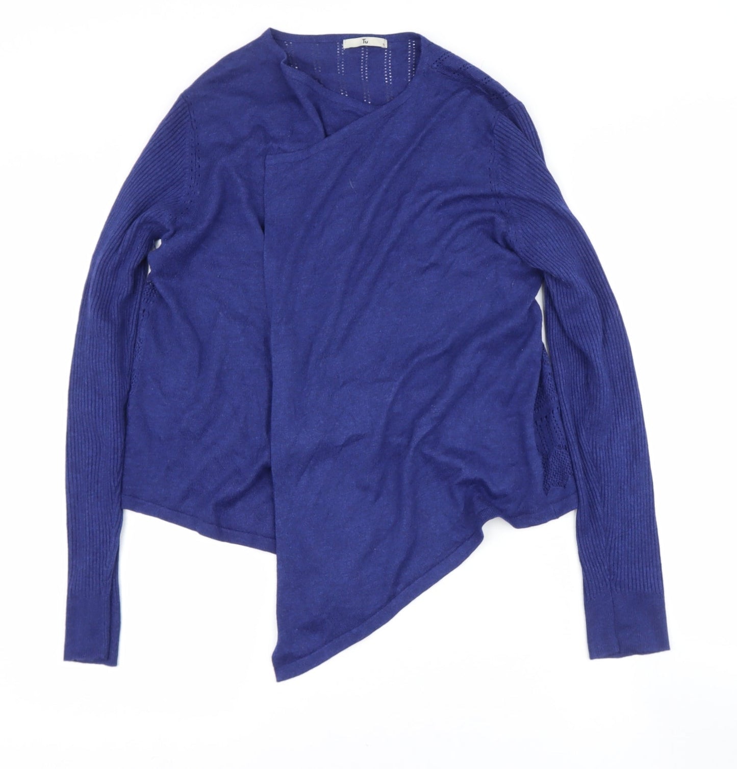 Womens UK Size 16 sainsburys Blue Cardigan Jumper