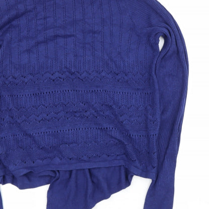 Womens UK Size 16 sainsburys Blue Cardigan Jumper