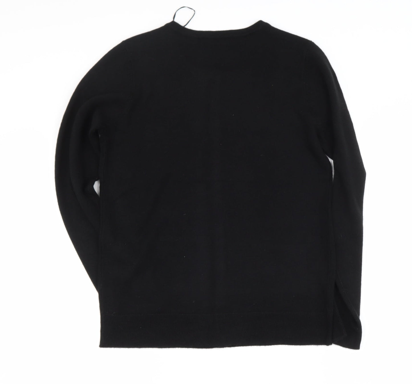 Womens UK Size 10 Bonmarché Black Cape Jumper
