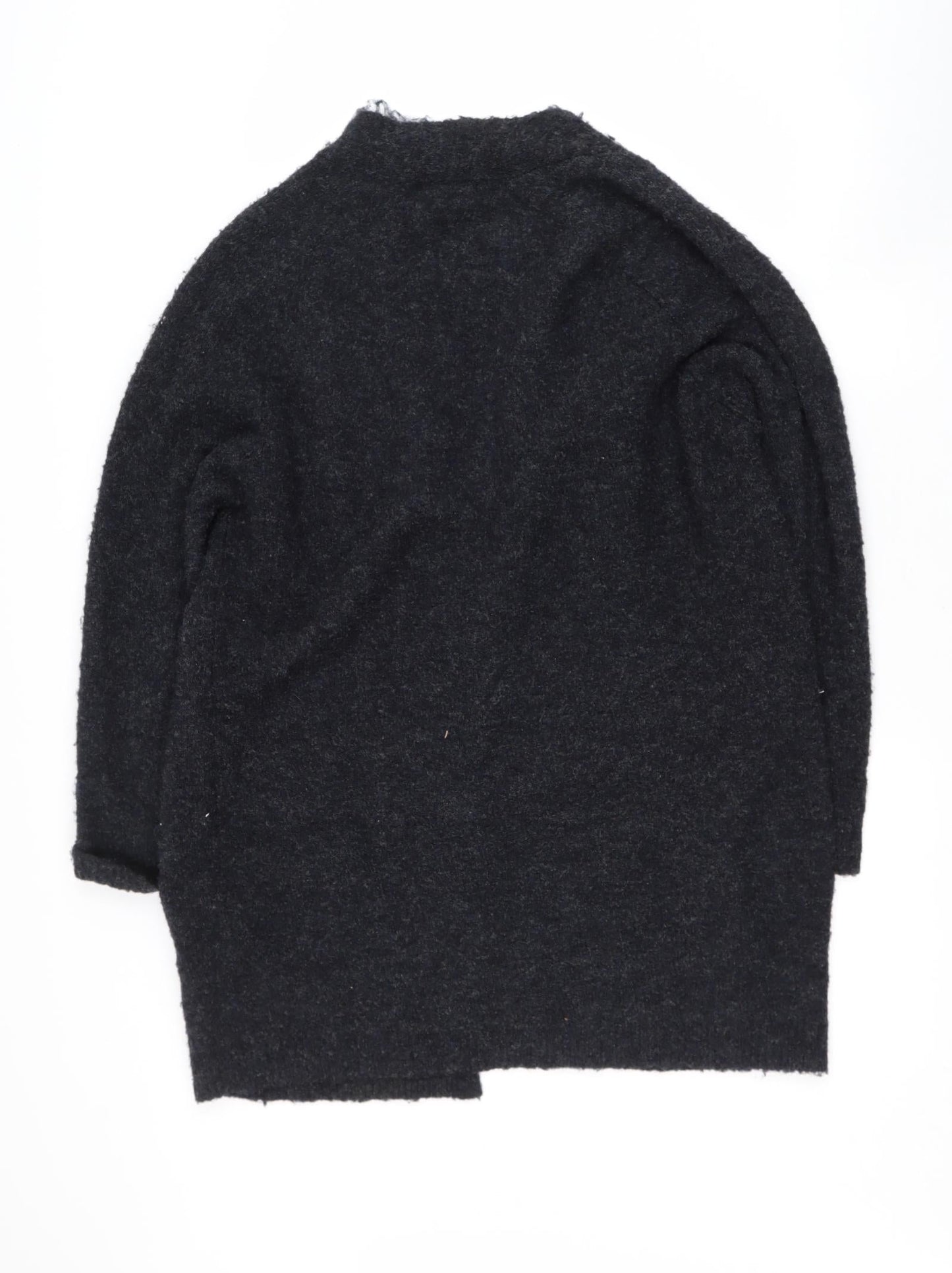 Womens UK Size M new look Grey Cardigan Jumper