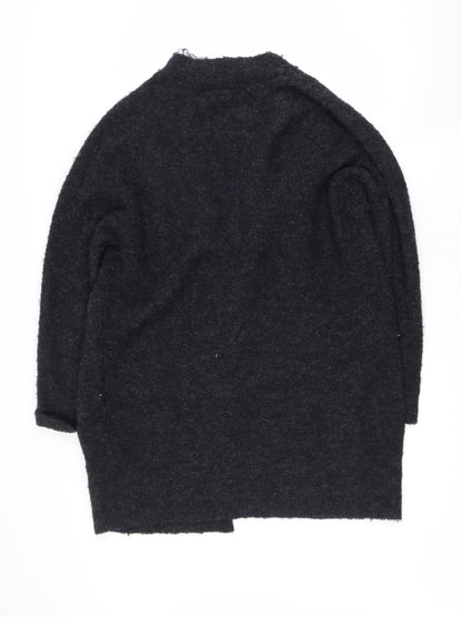 Womens UK Size M new look Grey Cardigan Jumper
