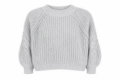 Womens UK Size 10 Missguided Grey Pullover Jumper