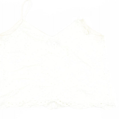 Womens UK Size 8 newlook Beige Basic T-Shirt