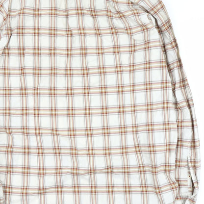 Mens UK Size M max Brown  Button-Up Long Sleeve Casual Shirt