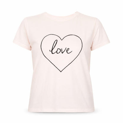 Womens UK Size 6 Primark Pink Basic T-Shirt