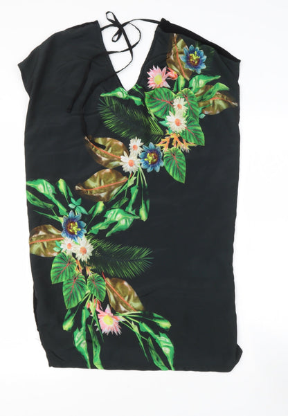 Womens UK Size 8 Warehouse Multicoloured Basic Blouse