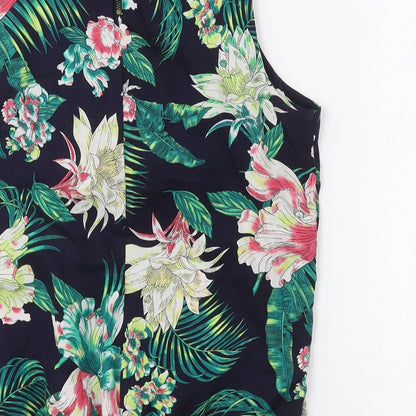 Womens UK Size S VERO MODA Multicoloured Basic T-Shirt