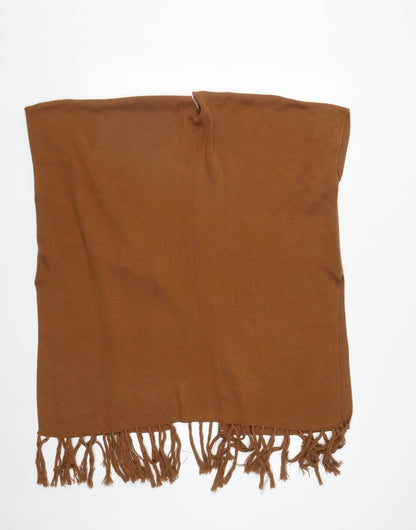 Womens UK Size S Atmosphere Brown Cape Jumper