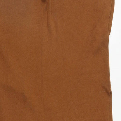 Womens UK Size S Atmosphere Brown Cape Jumper