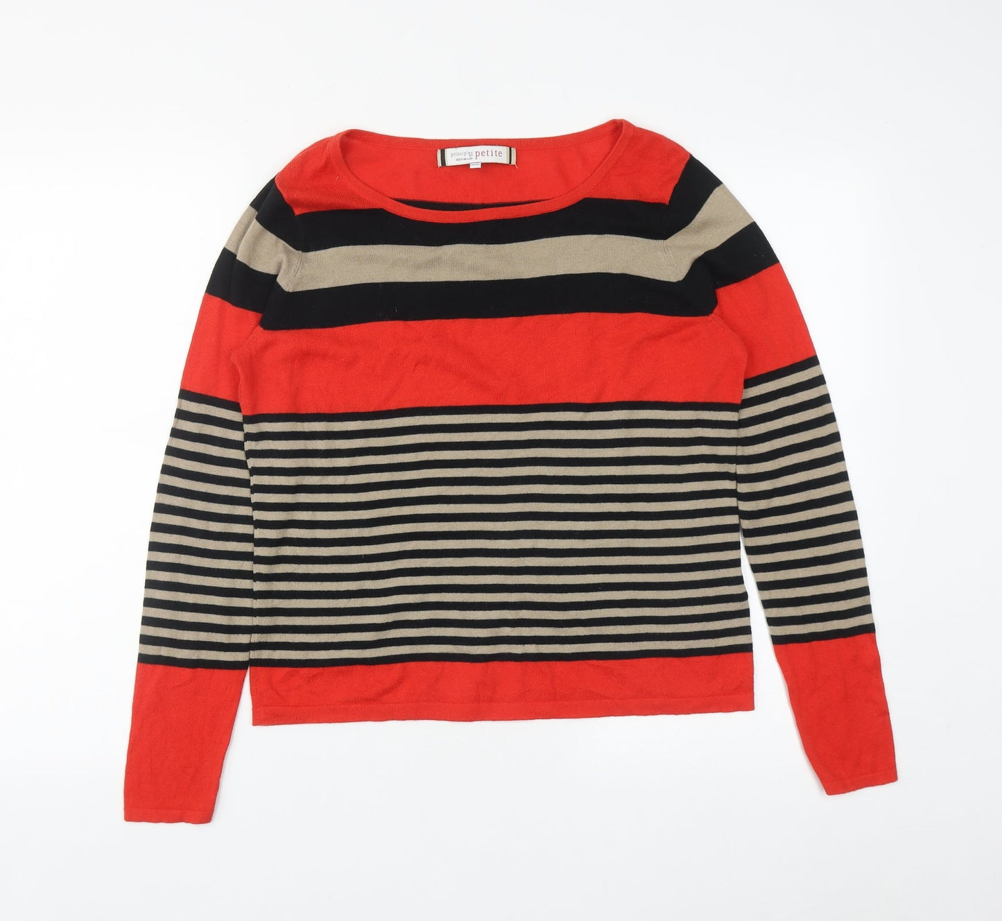 Womens UK Size 14 Principles Multicoloured Pullover Jumper