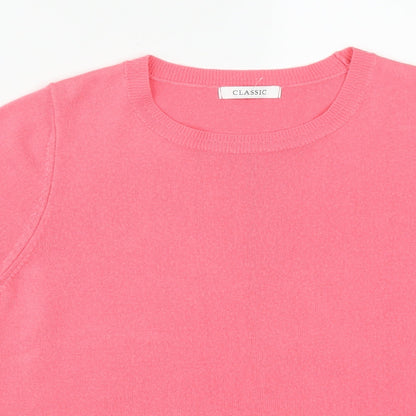 Womens UK Size 12 Marks and Spencer Pink Pullover Jumper