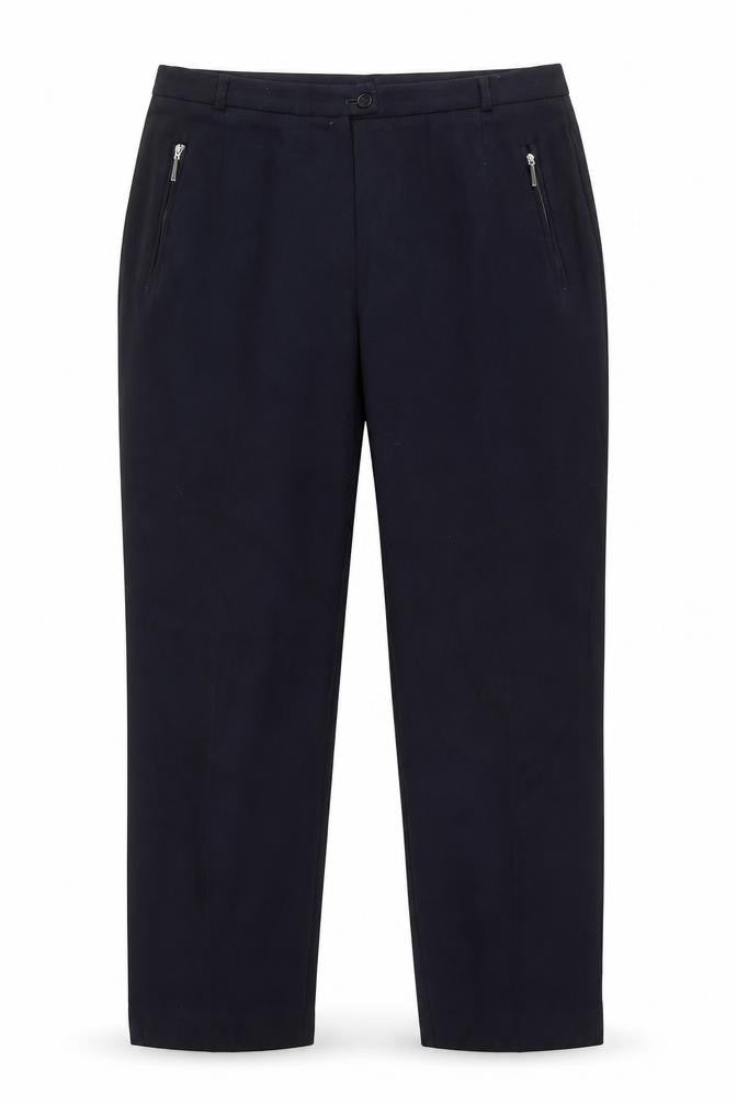 Womens UK Size 14 Marks and Spencer Regular Fit  Blue Trousers