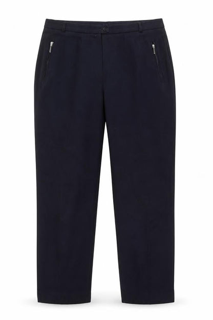 Womens UK Size 14 Marks and Spencer Regular Fit  Blue Trousers