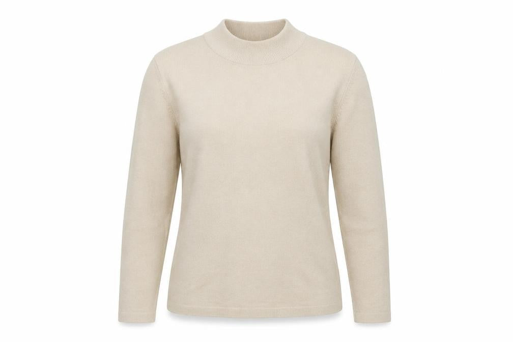Womens UK Size 12 Mona Beige Pullover Jumper
