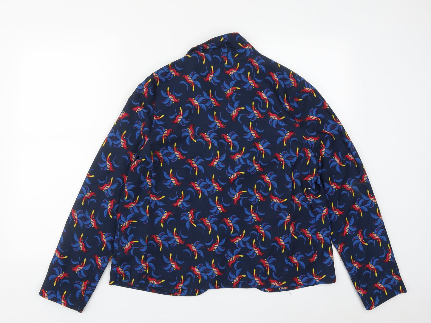 George Womens Black Geometric  Jacket  Size 14