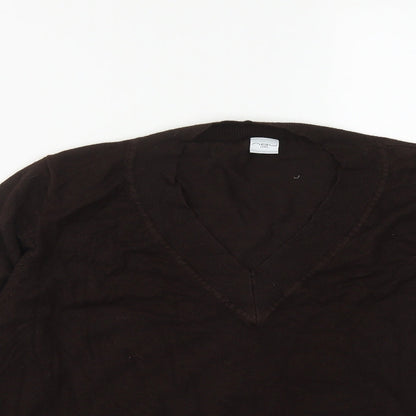 Womens UK Size M New Look Brown Pullover Jumper