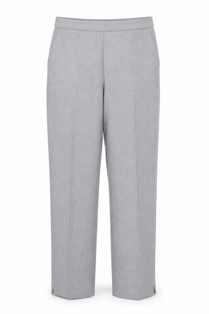 Womens UK Size 12 Preworn Regular Fit  Grey Trousers