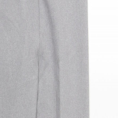 Womens UK Size 12 Preworn Regular Fit  Grey Trousers