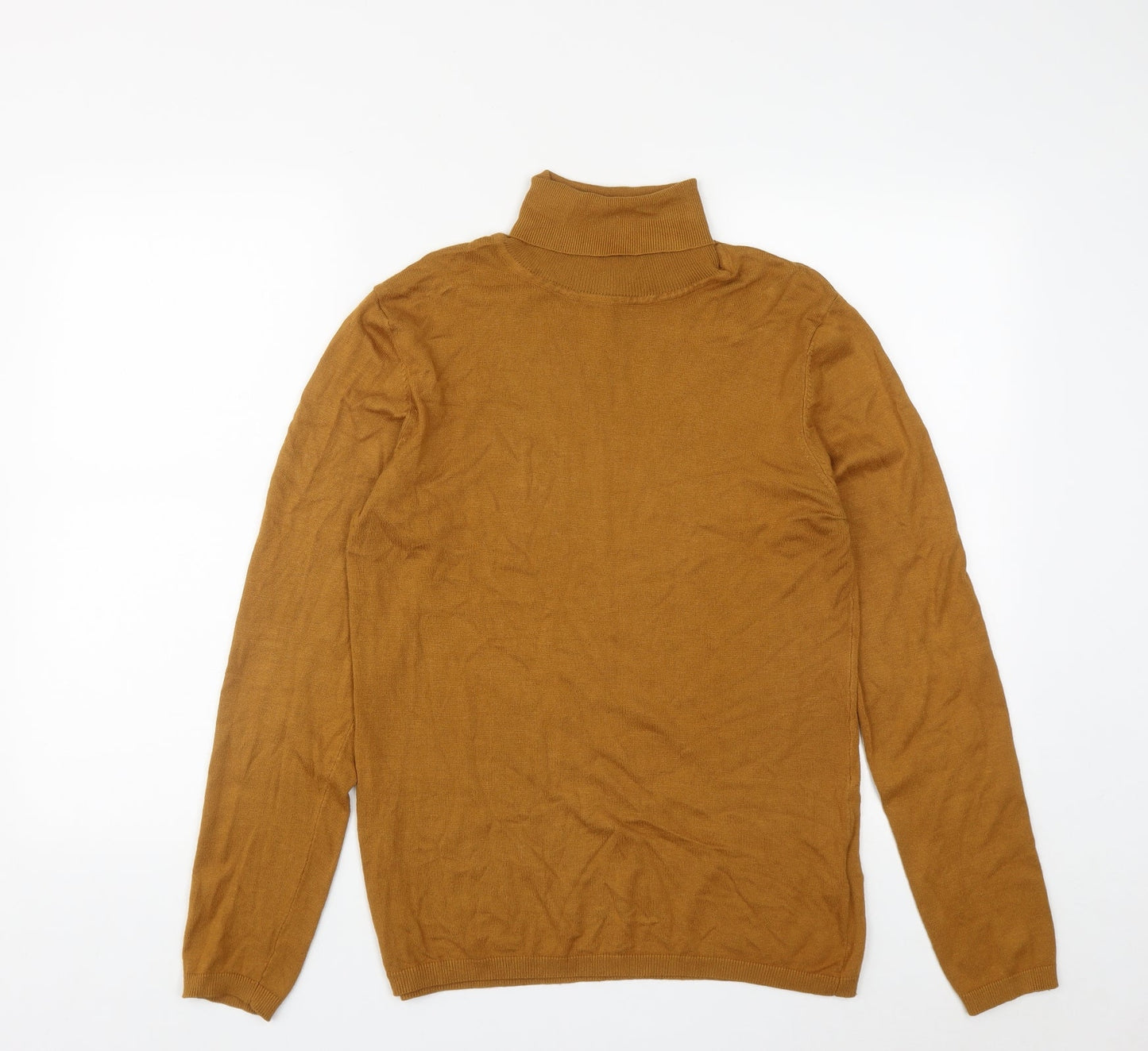 Womens UK Size L ICHI Brown Pullover Jumper