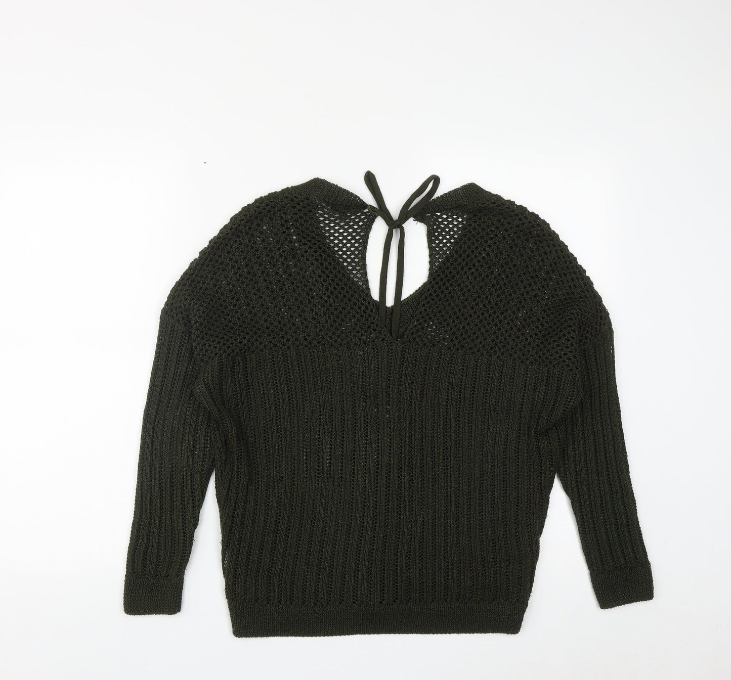 Womens UK Size 6 River Island Green Pullover Jumper