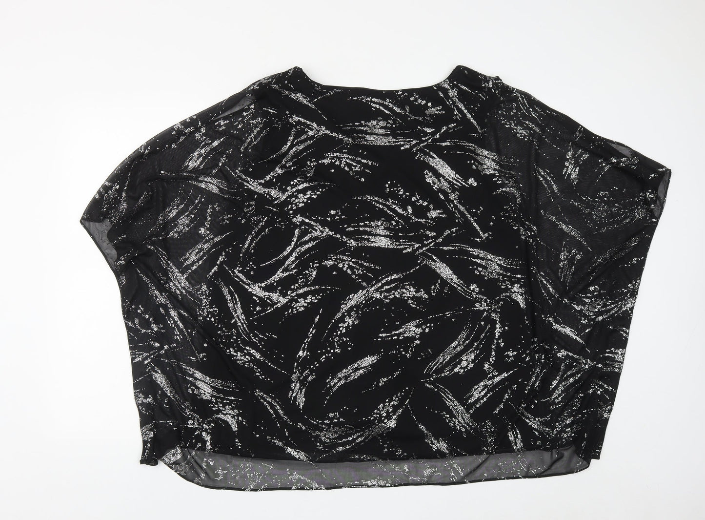 Womens UK Size 20 Gerard Black Basic Blouse