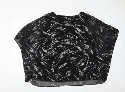 Womens UK Size 20 Gerard Black Basic Blouse
